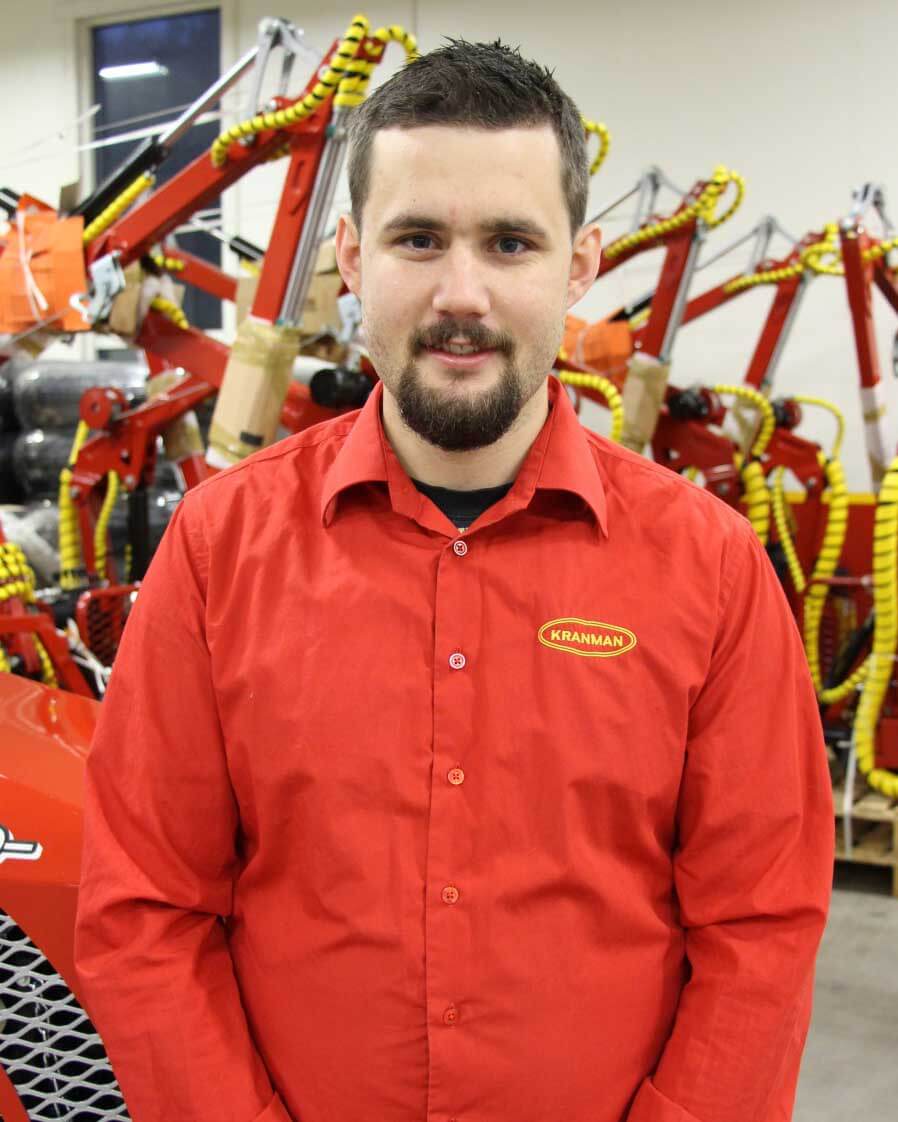 Säljare av Kranmans skördare, ATV-vagnar och miniskotare
