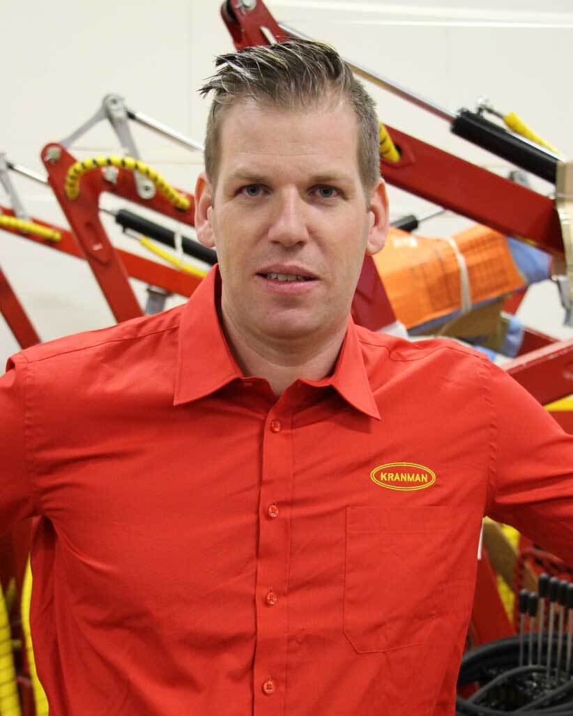 Säljare av Kranmans skördare, ATV-vagnar och miniskotare
